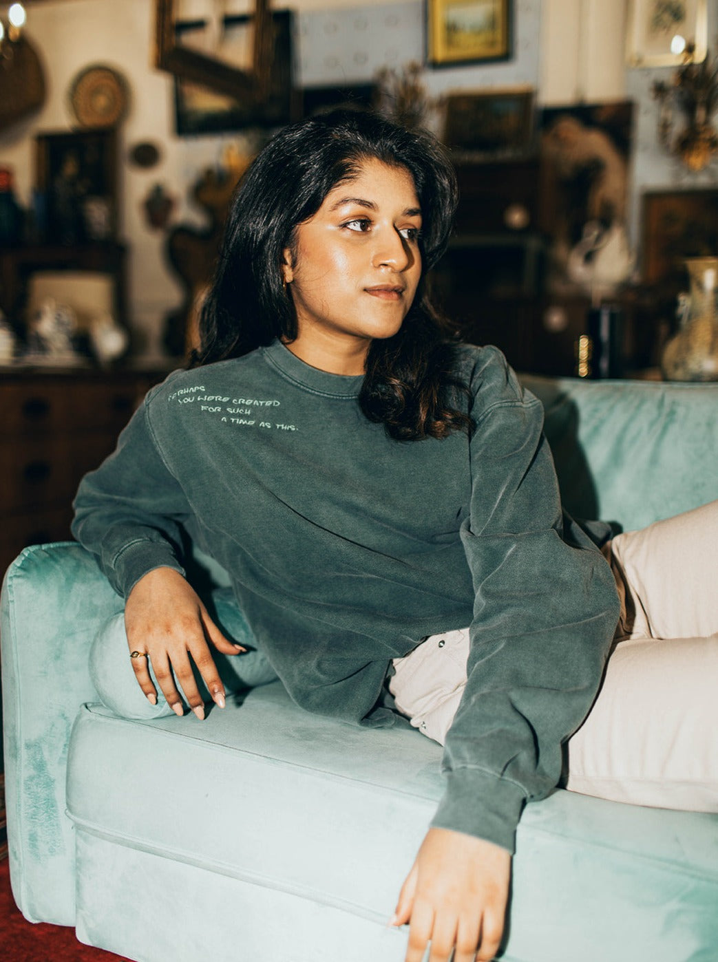 The Esther Sweatshirt // Spruce