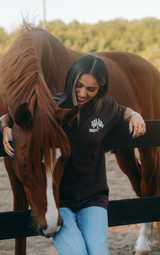 Horses & Chariots (Proverbs 21:31) Tee // Chocolate
